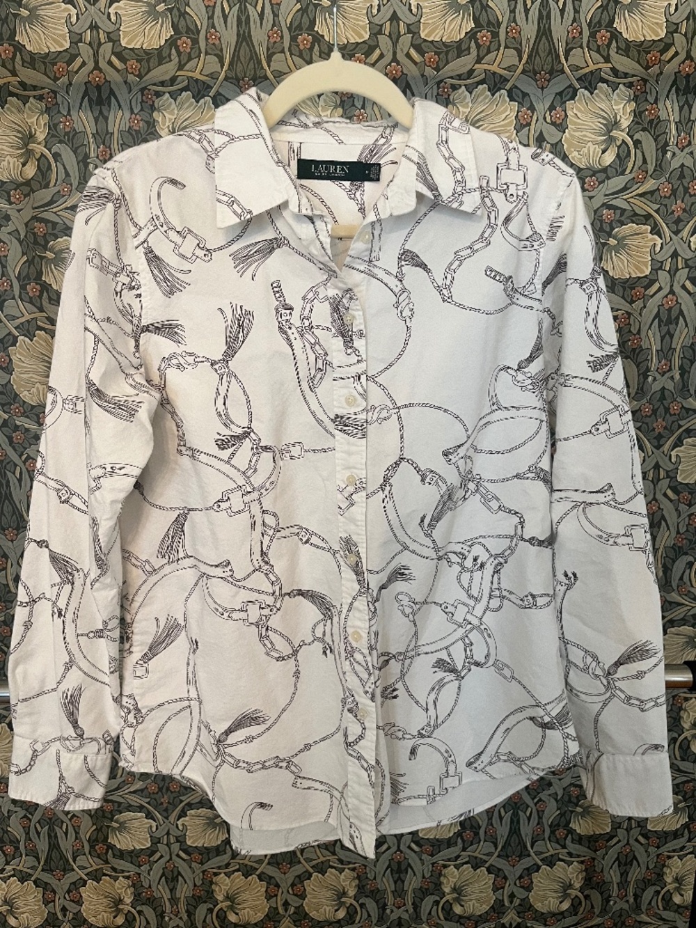 Ralph Lauren Print Easy Care Women’s Shirt